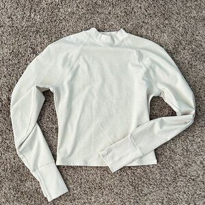 Athleta Women's Ivory Turtleneck Sweater